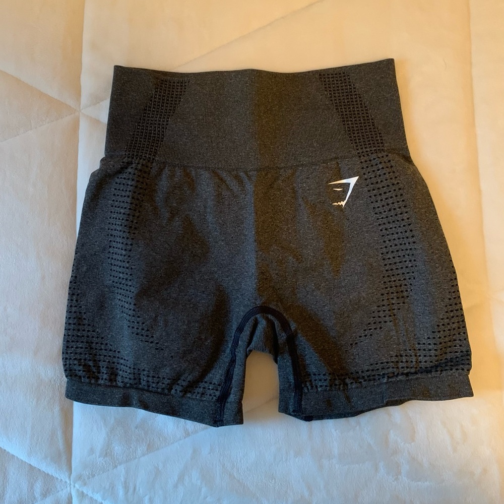 Gymshark Vital Seamless 2.0 Shorts - Charcoal Marl